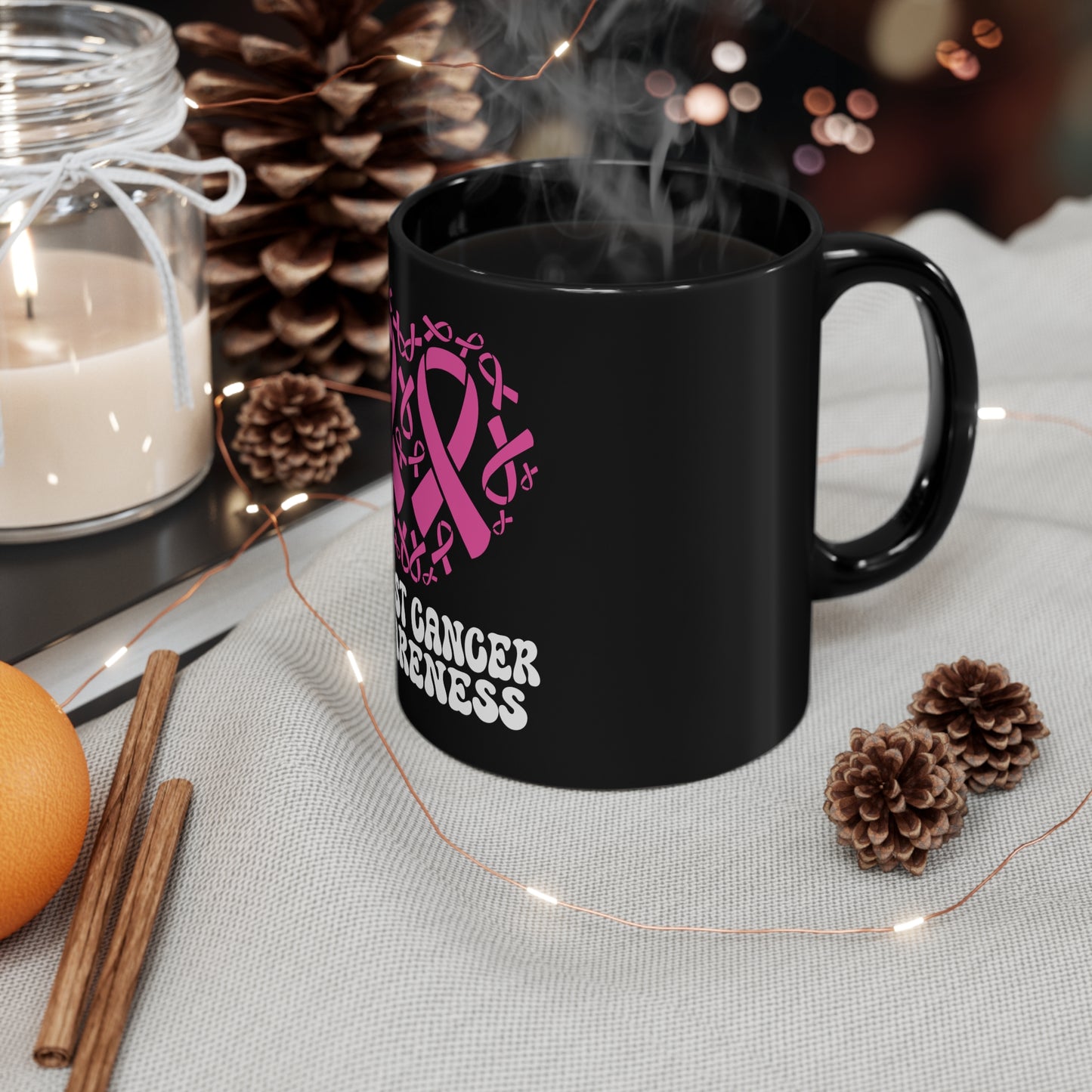 11oz Black Mug
